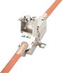 Digitus RJ45 csatlakozóaljzat Hálózat Átalakító CAT 6A, Szereletlen [1x LSA, Vágó szorító, Gyorscsat 5. bélyegkép