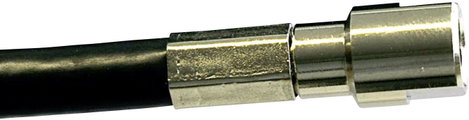 SSB Electronic 7807 7807 FME csatlakozó Dugó, egyenes 50 Ω 1 db