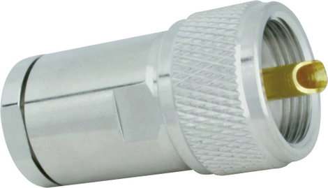 SSB Electronic 7394 7394 UHF csatlakozó Dugó, egyenes 50 Ω 1 db