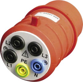 Beha Amprobe DAA-16 Mérőadapter CEE dugó, 16 A, 5 pólusú - Alj, 4 mm