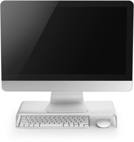 SpeaKa Professional SP-MR-300 Monitor magasító Magasság tartomány: 63 mm (max) Ezüst 10. kép