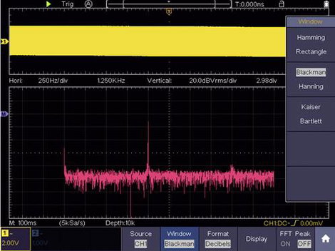 VOLTCRAFT DSO-5072H Kézi oszcilloszkóp 70 MHz 2 csatornás 1 GSa/mp 40 Mpts 8 bit Digitális memória ( 19. kép