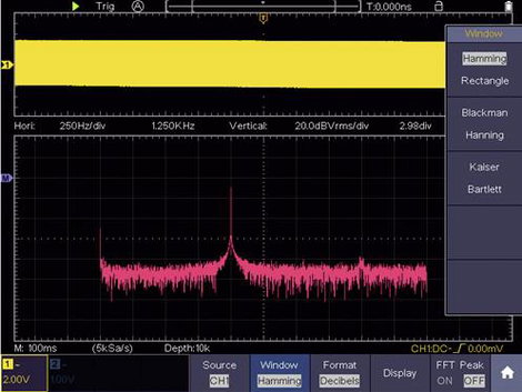VOLTCRAFT DSO-5072H Kézi oszcilloszkóp 70 MHz 2 csatornás 1 GSa/mp 40 Mpts 8 bit Digitális memória ( 20. kép