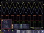 Digitális kézi oszcilloszkóp 100 MHz 4 csatornás 1 GSa/mp 40 Mpts 14 bit DSO, Voltcraft DSO-5104H 26. bélyegkép