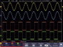 Digitális kézi oszcilloszkóp 100 MHz 4 csatornás 1 GSa/mp 40 Mpts 14 bit DSO, Voltcraft DSO-5104H 27. bélyegkép