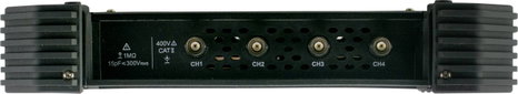 Digitális kézi oszcilloszkóp 100 MHz 4 csatornás 1 GSa/mp 40 Mpts 14 bit DSO, Voltcraft DSO-5104H 7. kép
