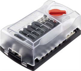 TRU COMPONENTS TC-9067936 Autó biztosítéktartó Alkalmas Lapos biztosíték 30 A 32 V/DC 1 db