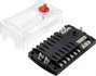 TRU COMPONENTS TC-9067936 Autó biztosítéktartó Alkalmas Lapos biztosíték 30 A 32 V/DC 1 db 2. bélyegkép
