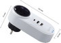 Sygonix TY1825 USB-s töltőkészülék 18 W 2x USB-A, 1x USB-C®, Védőérintkezős dugalj Fehér Beltér 7. bélyegkép