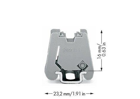 WAGO 249-101 Végcsíptető 25 db 2. kép