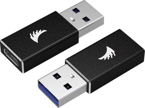 Angelbird USB 3.0 Átalakító [1x USB 3.1 dugó, A típus - 1x USB-C® alj] USB-A-C 3. kép