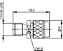 Telegärtner J01155A0099 J01155A0099 Koax csatlakozó SMA alj - SMA dugó 1 db 2. bélyegkép