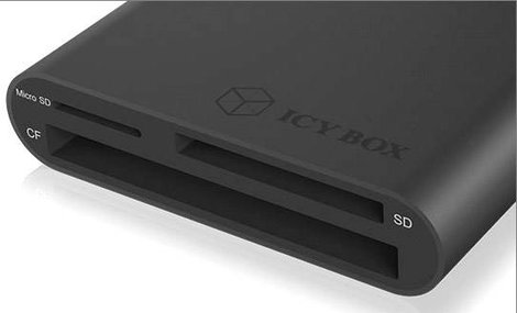 ICY BOX IB-CR301-U3 Externer Multi Card Reader (CF, SD, Micro SD) mit USB 3.0 Hostanschl KÜlső memór 5. kép