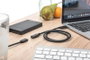 Digitus USB kábel USB 2.0 USB-C® dugó, USB-C® alj 2.00 m Fekete Hajlékony, Fólia árnyékolás, Fonat á 3. bélyegkép