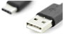 Digitus USB kábel USB 2.0 USB-A dugó, USB-C® dugó 1.00 m Fekete Hajlékony, Fólia árnyékolás, Fonat á 3. bélyegkép