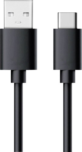 RealPower USB kábel USB 2.0 USB-A dugó, USB-C® dugó 0.60 m Fekete 255650