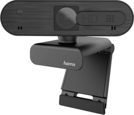 Hama C-600 Pro Full HD webkamera 1920 x 1080 Pixel Csíptetős tartó