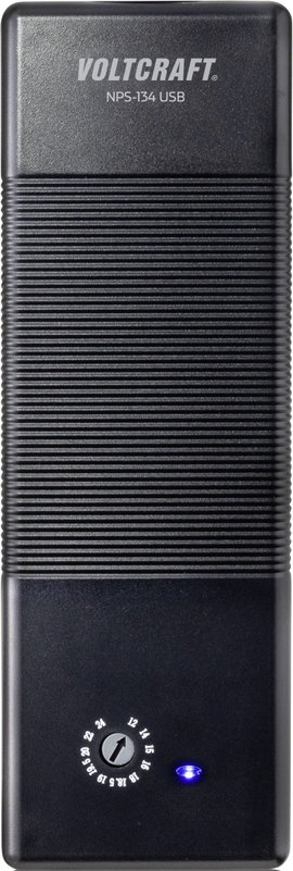 VOLTCRAFT NPS-134 USB Notebook tápegység 134.5 W 12 V/DC, 14 V/DC, 15 V/DC, 16 V/DC, 18 V/DC, 18.5 V