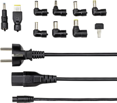 VOLTCRAFT NPS-134 USB Notebook tápegység 134.5 W 12 V/DC, 14 V/DC, 15 V/DC, 16 V/DC, 18 V/DC, 18.5 V 5. kép