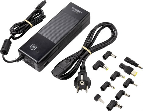 VOLTCRAFT NPS-134 USB Notebook tápegység 134.5 W 12 V/DC, 14 V/DC, 15 V/DC, 16 V/DC, 18 V/DC, 18.5 V 6. kép