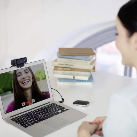 Full HD webkamera 1920 x 1080 pixel, csíptetős tartó, Logitech HD Pro Webcam C920 2. kép