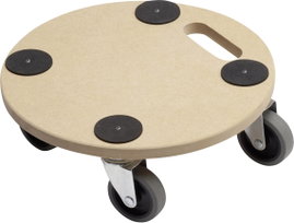 Meister Werkzeuge 0821360 Roller Fa Terhelés (max.): 150 kg 350 mm x 350 mm x 100 mm Görgők száma 4