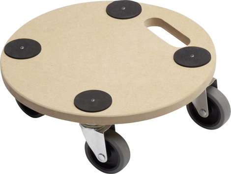 Meister Werkzeuge 0821360 Roller Fa Terhelés (max.): 150 kg 350 mm x 350 mm x 100 mm Görgők száma 4