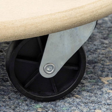 Meister Werkzeuge 0821350 Roller Fa Terhelés (max.): 150 kg 350 mm x 350 mm x 100 mm Görgők száma 4 2. kép
