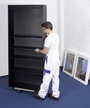 Meister Werkzeuge 0821400 Roller Fa Terhelés (max.): 200 kg 590 mm x 290 mm Görgők száma 4 4. bélyegkép