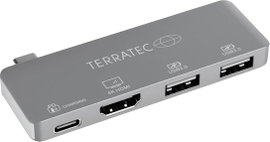 Terratec USB-C® dokkoló állomás CONNECT C4