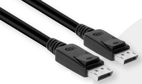 club3D Kijelző csatlakozó Csatlakozókábel DisplayPort dugó, DisplayPort dugó 1.00 m Fekete CAC-2067