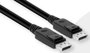 club3D Kijelző csatlakozó Csatlakozókábel DisplayPort dugó, DisplayPort dugó 1.00 m Fekete CAC-2067 bélyegkép