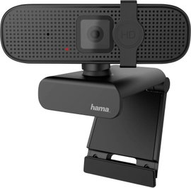 Hama C-400 Full HD webkamera 1920 x 1080 Pixel Csíptetős tartó