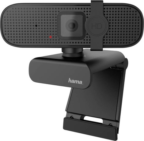 Hama C-400 Full HD webkamera 1920 x 1080 Pixel Csíptetős tartó