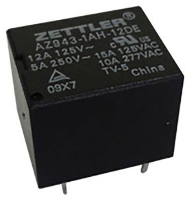 Zettler Electronics Zettler electronics Nyák relé 24 V/DC 15 A 1 váltó 1 db