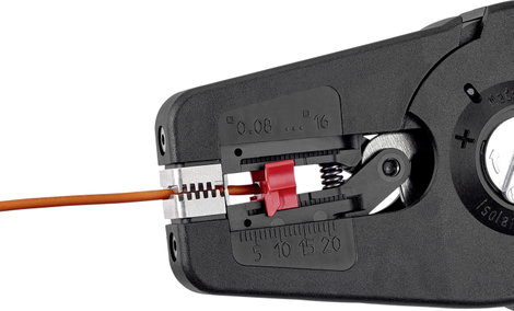 Automatikus csupaszoló fogó 0,08 ... 16 mm, Knipex PreciStrip 16 12 52 195 13. kép