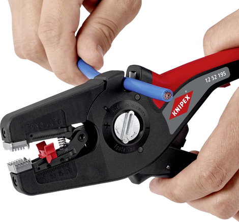 Automatikus csupaszoló fogó 0,08 ... 16 mm, Knipex PreciStrip 16 12 52 195 15. kép