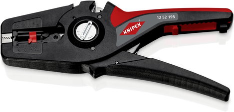 Automatikus csupaszoló fogó 0,08 ... 16 mm, Knipex PreciStrip 16 12 52 195 6. kép