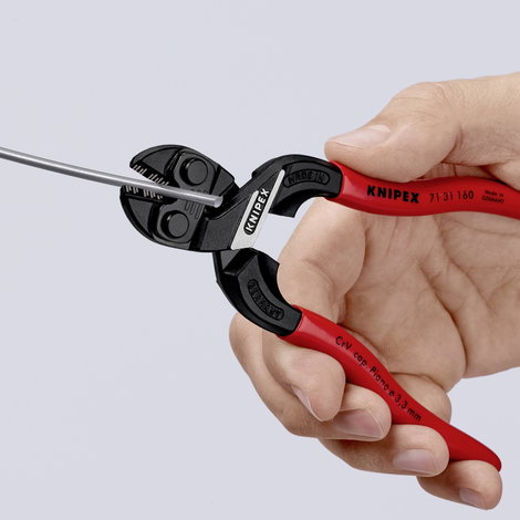 Knipex CoBolt® S Csapszegvágó 160 mm 64 HRC