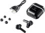 Renkforce RF-NCE-500 In Ear fejhallgató Bluetooth® Fekete Noise Cancelling Headset, Hangerő szabályo 5. bélyegkép