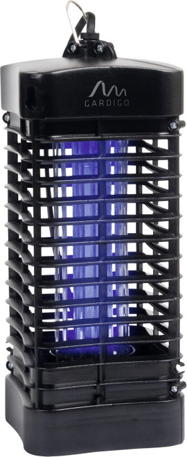 Gardigo gardigo 62303 UV fény, Áramrács UV szúnyogfogó (Sz x Ma x Mé) 100 x 255 x 100 mm Fekete 1 db