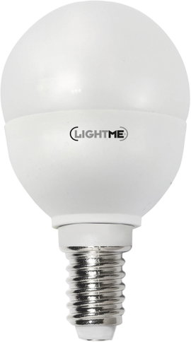 LightMe LM85215 LED EEK F (A - G) E14 Csepp forma 4.5 W = 40 W Melegfehér (Ø x H) 45 mm x 82 mm 1 db