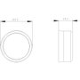 Siemens 3SU1900-0DB70-0AA0 Védősapka (Ø x Ma) 31.6 mm x 25.9 mm Átlátszó 1 db 2. bélyegkép