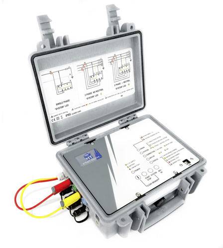 HT Instruments PQA820 hálózat analizáló készülék Kalibrált (ISO) 3 fázisú adatgyűjtő funkcióval