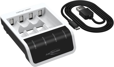Ansmann Comfort Smart Hengeres akku töltő NiMH Mikro (AAA), Ceruza (AA) 8. kép