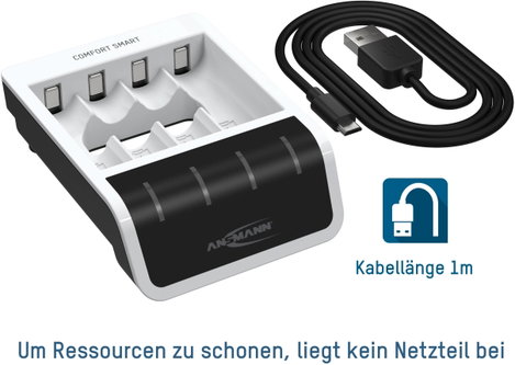 Ansmann Comfort Smart Hengeres akku töltő NiMH Mikro (AAA), Ceruza (AA) 14. kép
