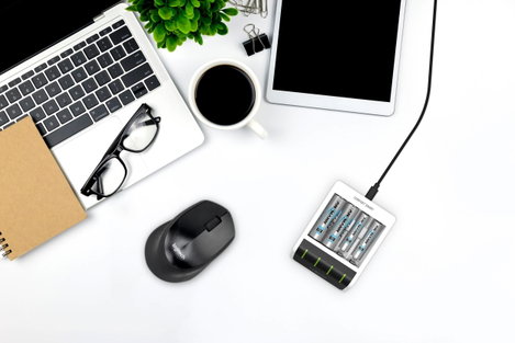 Ansmann Comfort Smart Hengeres akku töltő NiMH Mikro (AAA), Ceruza (AA) 2. kép