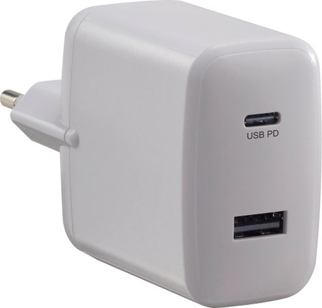 USB-s töltőkészülék max. 3000 mA, USB és USB-C alj, Voltcraft VC-11501480 2. kép