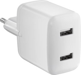 VOLTCRAFT UC-2AXX001 USB-s töltőkészülék 24 W Aljzat dugó Kimeneti áram (max.) 4800 mA Kimenetek szá