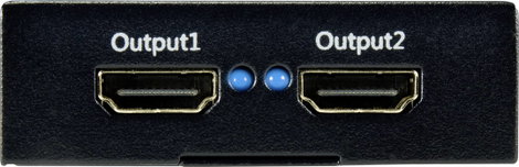 SpeaKa Professional SP-HDS-220 1+2 port HDMI elosztó Ultra HD-re alkalmas 3840 x 2160 pixel Fekete 3. kép